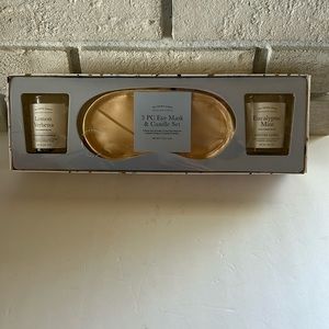 Eye Mask and Candle Set